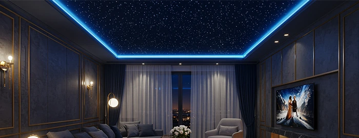 Fiber optic star ceiling installation company in Dubai